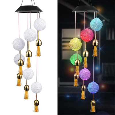 Il giardino solare di DC6V LED accende il carillon di vento del colibrì 80lm