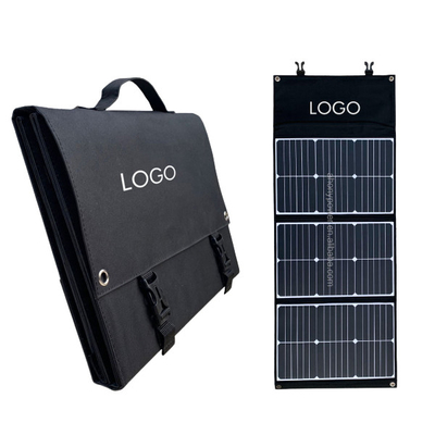Pannello solare pieghevole 60W del silicio monocristallino in bianco e nero