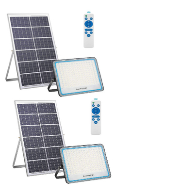 6500K luce di inondazione solare da 50 watt IP67 impermeabile 50w ha condotto il proiettore 3.7V bianco fresco 1500mAh