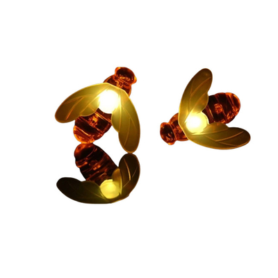 Estate d'attaccatura luci della corda dell'ape di Honey Power Lamp Fairy Solar di 30 pezzi 5M/9M