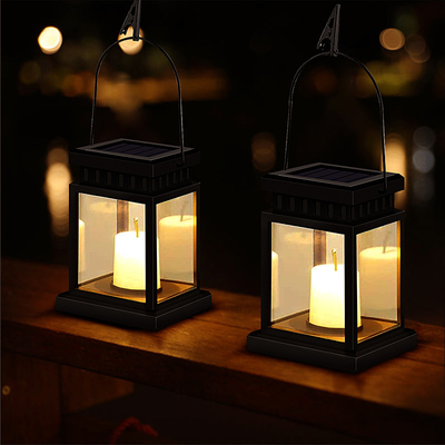 Luce d'attaccatura LED impermeabile all'aperto della candela del giardino solare senza fiamma