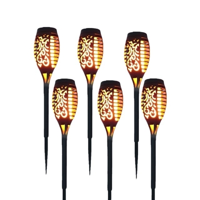 Luce solare impermeabile infiammante all'aperto della torcia elettrica solare LED della fiamma di 12LED 33LED