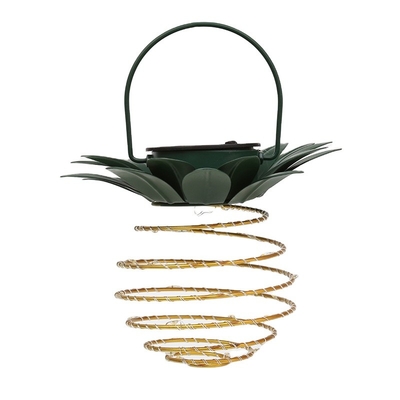Luci solari della corda del filo di rame della luce LED dell'ananas per la decorazione del giardino