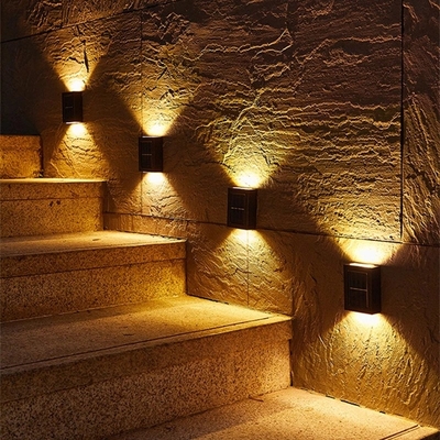 Luce decorativa principale solare impermeabile della parete del balcone all'aperto del paesaggio delle luci di WINXU IP65