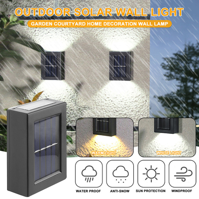 Luce decorativa principale solare impermeabile della parete del balcone all'aperto del paesaggio delle luci di WINXU IP65
