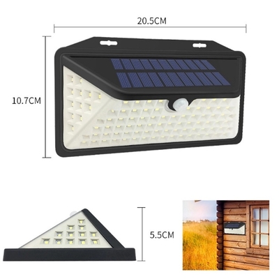 radio autoalimentata solare della luce della parete del sensore di moto 240V LED fuori delle luci della parete di sicurezza