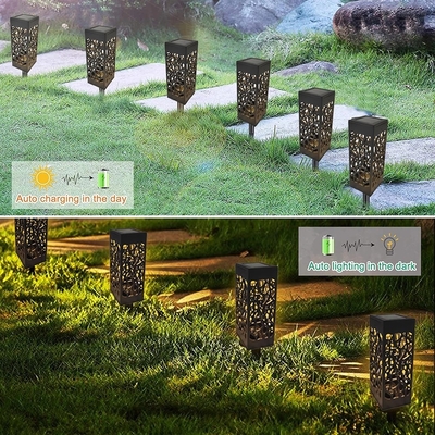 Il percorso solare vuoto principale del paesaggio accende il giardino all'aperto IP65 6000K