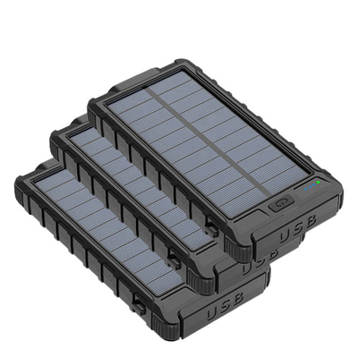 La Banca solare 10000mAh di potere del caricatore del LED del telefono impermeabile della luce