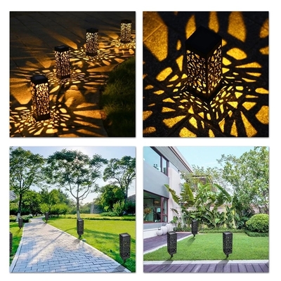 Il giardino solare decorativo durevole di IP65 LED accende la luce 1.2v 6000K del percorso della cavità dell'iarda del prato inglese