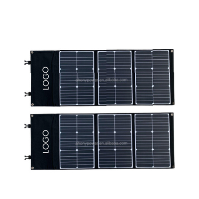 Il rivenditore RV Monocrystalline Folding Solar del campeggiatore riveste 60W di pannelli 385*330*16mm
