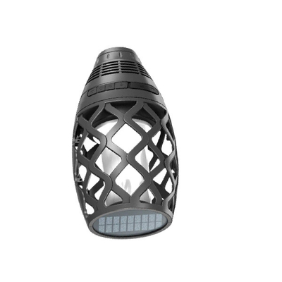 3 watt dell'altoparlante LED di luce di campeggio infiammante alimentata solare portatile del giardino