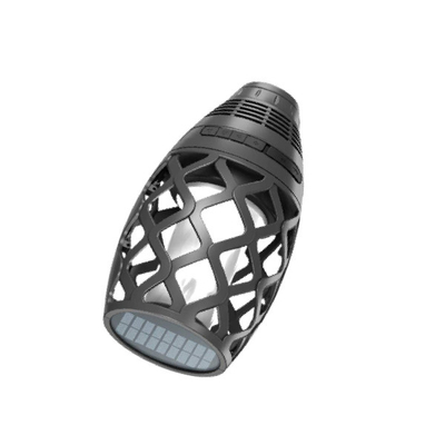Luce solare all'aperto 5V 3W IP65 della torcia dell'altoparlante leggero solare portatile della fiamma