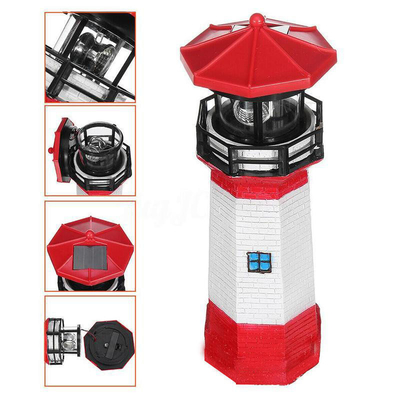 Luce solare del faro all'aperto intelligente di induzione della decorazione con luce girante