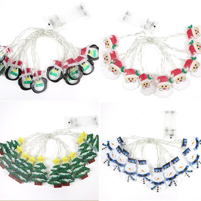 Luci decorative alimentate solari 3V IP65 di Natale festivo del regalo del nuovo anno
