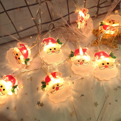 luci solari IP65 della corda della decorazione di Natale delle luci del regalo del nuovo anno 3V