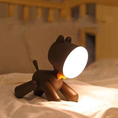 carico solare di USB della luce notturna del cane della luce LED del regalo 3500K