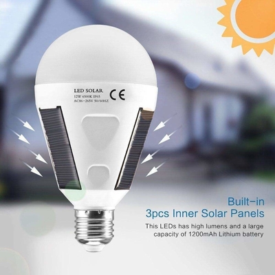 Luci di emergenza solari di punto culminante E27 LED Chip Interface Power Failure 396lm