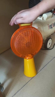 traffico solare di sicurezza 360g che avverte 41*39*41cm gialli rosso-chiaro