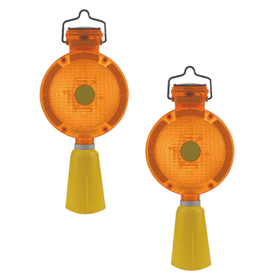 traffico solare di sicurezza 360g che avverte 41*39*41cm gialli rosso-chiaro