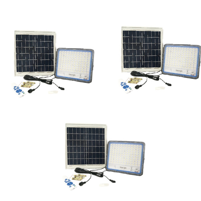 360LED 6500K 100 watt un proiettore solare all'aperto IP67 impermeabile da 200 watt
