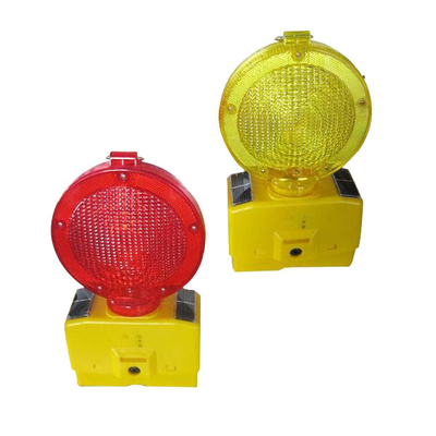 Luci alimentate leggere di traffico del LED/solari d'avvertimento solari infiammanti del cono di traffico