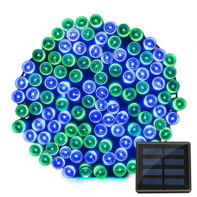 50 luci alimentate solari della corda di combinazione LED del LED Wave impermeabilizzano per la decorazione di Natale