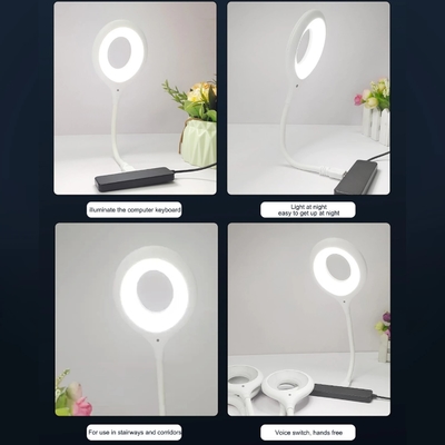 Lampade di comodino economizzarici d'energia portatili della lampada pieghevole di studio di protezione degli occhi con porta USB
