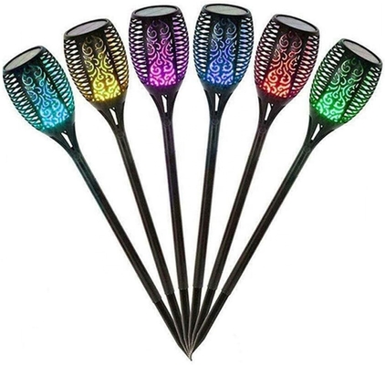 Torce alimentate solari solari delle luci di fiaccole 96pcs LED LED della fiamma del giardino all'aperto