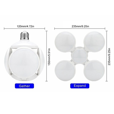 Lampada deformabile regolabile E27 40W del UFO di calcio del LED per lo studio della camera da letto