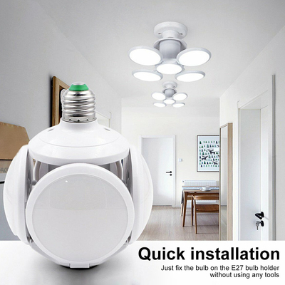 Lampada deformabile regolabile E27 40W del UFO di calcio del LED per lo studio della camera da letto