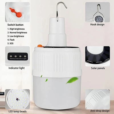 Il giardino solare dell'ABS LED accende l'emergenza di campeggio all'aperto della famiglia