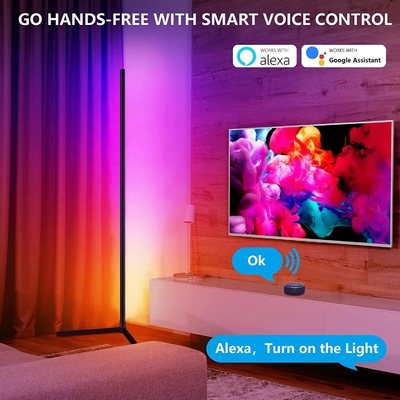 Lampada stante dell'interno LED di inondazione di SMD5050 RGB della decorazione solare delle luci
