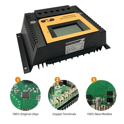 Regolatore solare 10A 20A 30A 40A 12V 24V 36V 48V di controllo del pannello della tassa di PWM