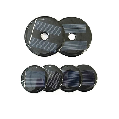 Modulo fotovoltaico del pannello solare del silicio amorfo policristallino circolare del caricatore