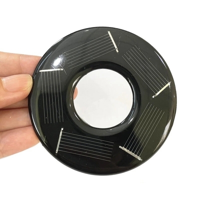 Modulo fotovoltaico del pannello solare del silicio amorfo policristallino circolare del caricatore