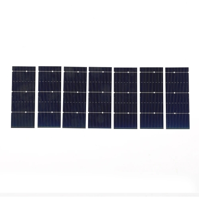 sistema monocristallino del caricatore del pannello solare di 52*19mm 0.5V 0.24W per il portatile fotovoltaico