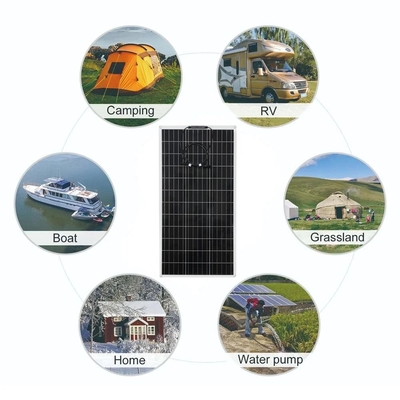 200W pannello solare Kit Battery Charger per le cellule flessibili portatili della batteria 12V