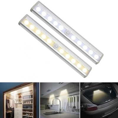 Luce notturna leggera ricaricabile di percezione LED di moto per gli armadi da cucina